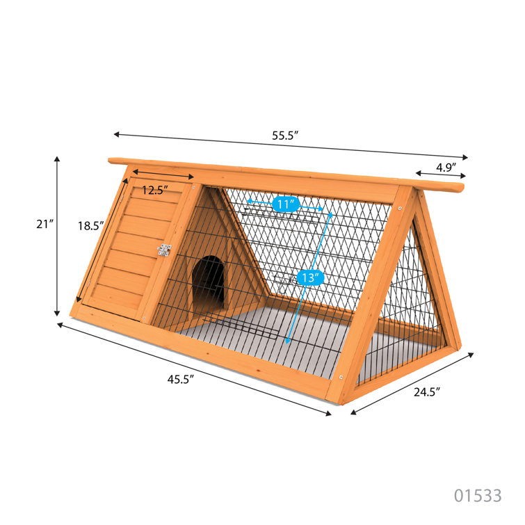 Premium sales rabbit hutch